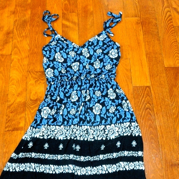 Blue summer dress - Picture 5 of 6